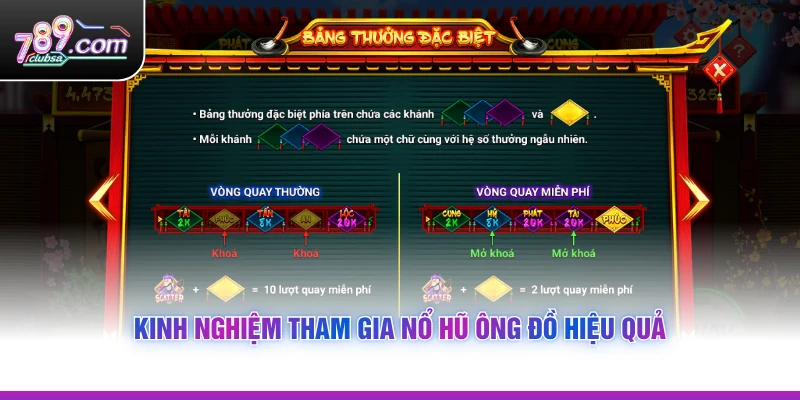 Kinh nghiệm tham gia Nổ Hũ Ông Đồ hiệu quả