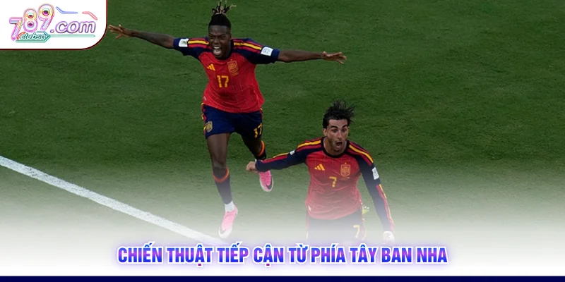 Chiến thuật tiếp cận từ phía Tây Ban Nha