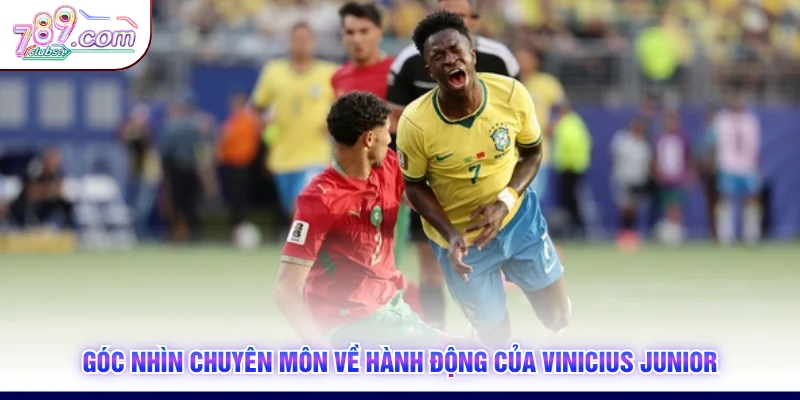 Góc nhìn chuyên môn về hành động của Vinicius Junior